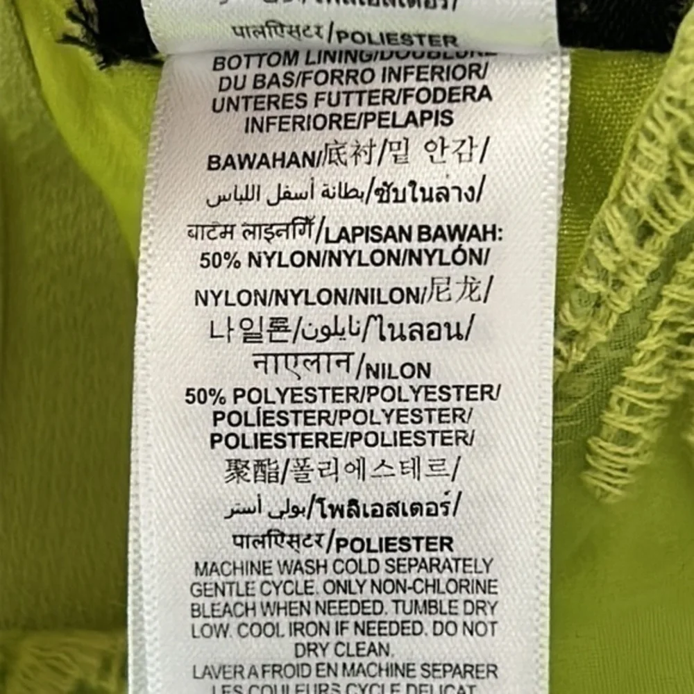 Guess Dress Embroidered Apple Green Size S/4